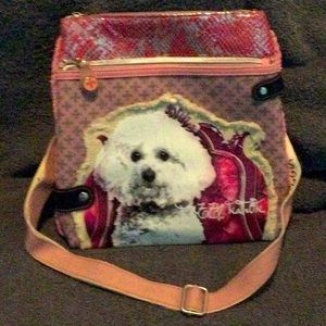 Final saleprice❗️ Bichon/poodle hand bag in very good condition